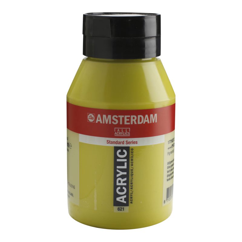 Tinta Acrílica Amsterdam 1 litro 621 Olive green L