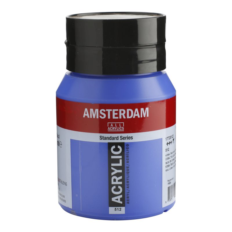 Tinta Acrílica Amsterdam 500ml 512 Cobalt blue (ultram.)