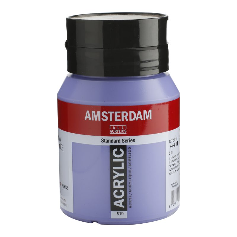 Tinta Acrílica Amsterdam 500ml 519 Utramarine violet L
