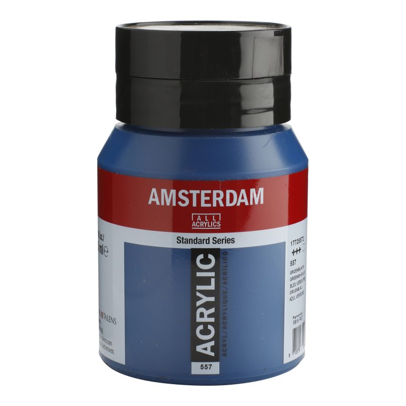 Tinta Acrílica Amsterdam 500ml 557 Green blue