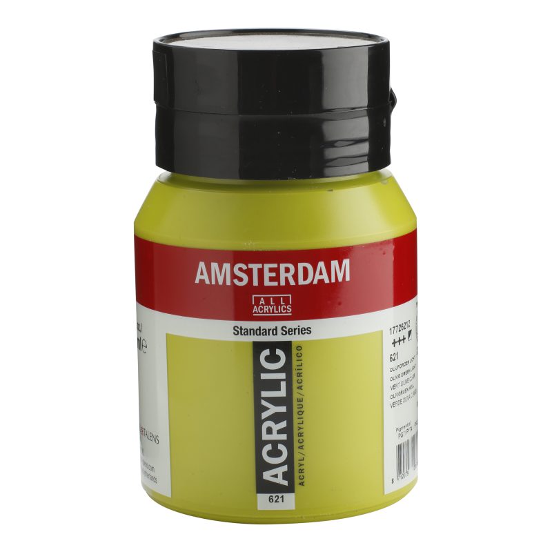 Tinta Acrílica Amsterdam 500ml 621 Olive green L
