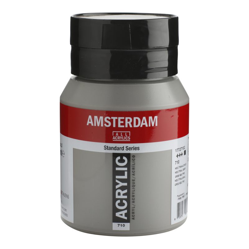 Tinta Acrílica Amsterdam 500ml 710 Neutral Grey