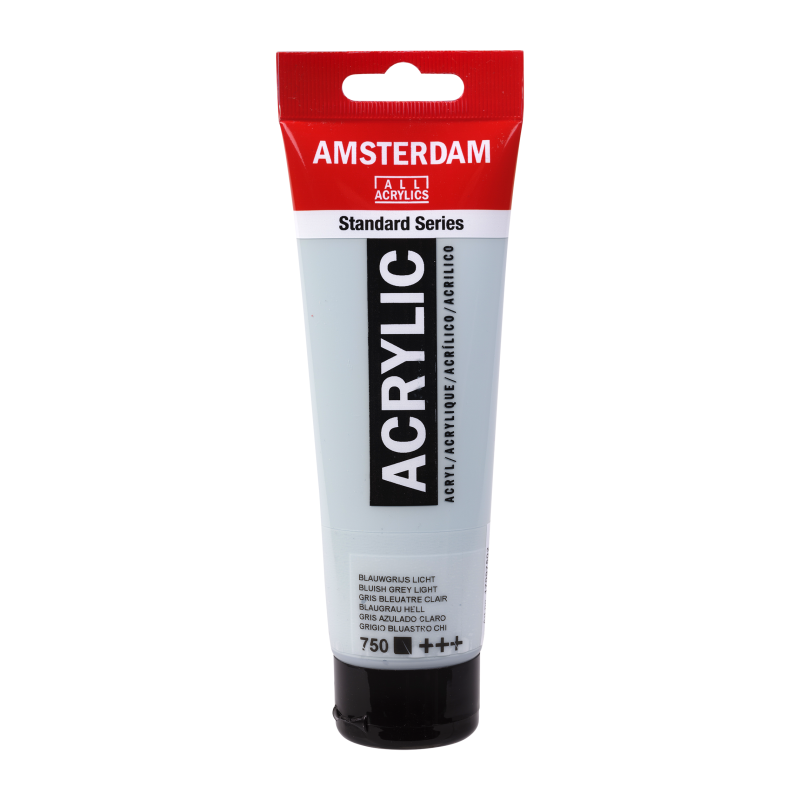 Tinta Acrílica Amsterdam 120ml 750 Bluish grey light