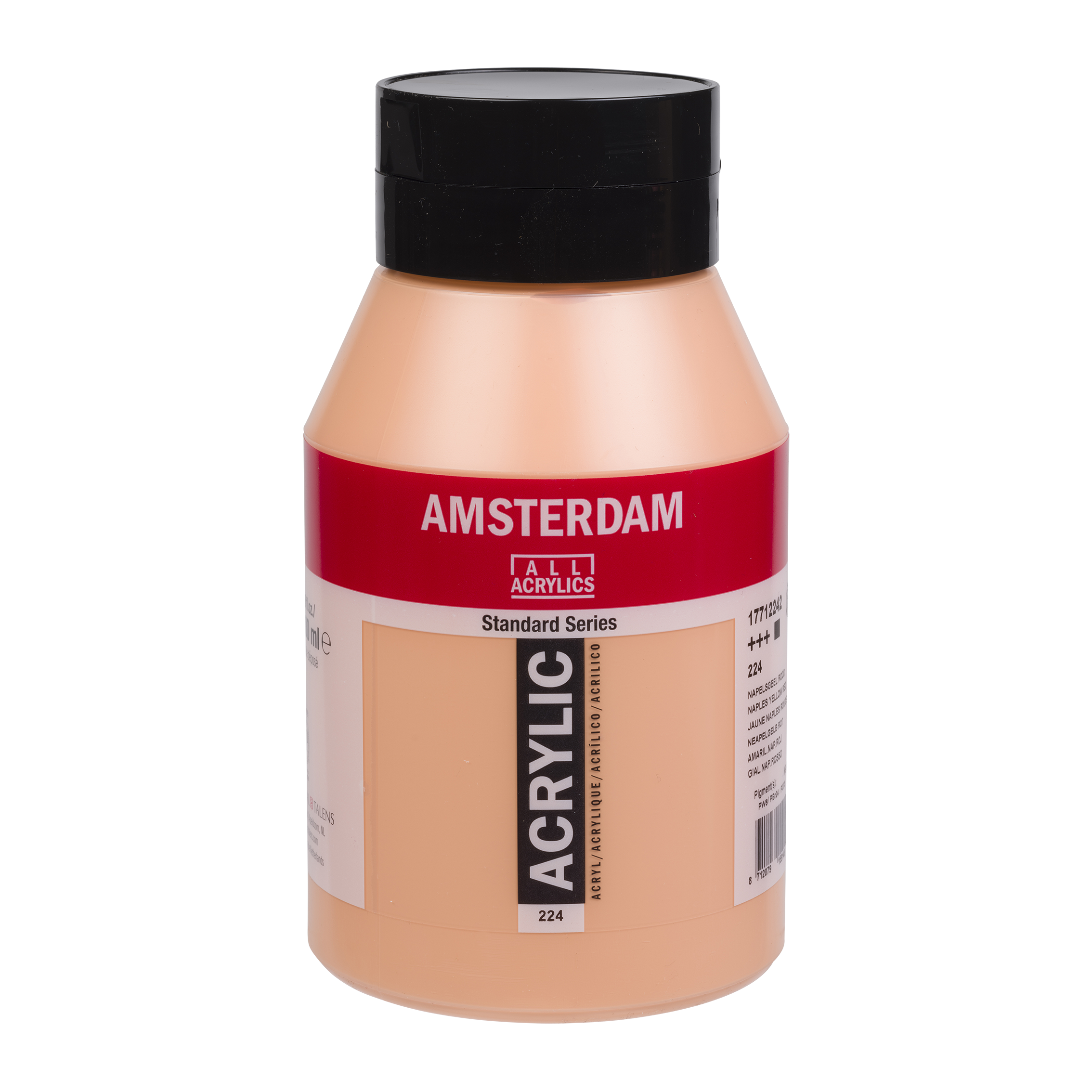 Tinta Acrílica Amsterdam 1 litro 224 Naples Yellow Red