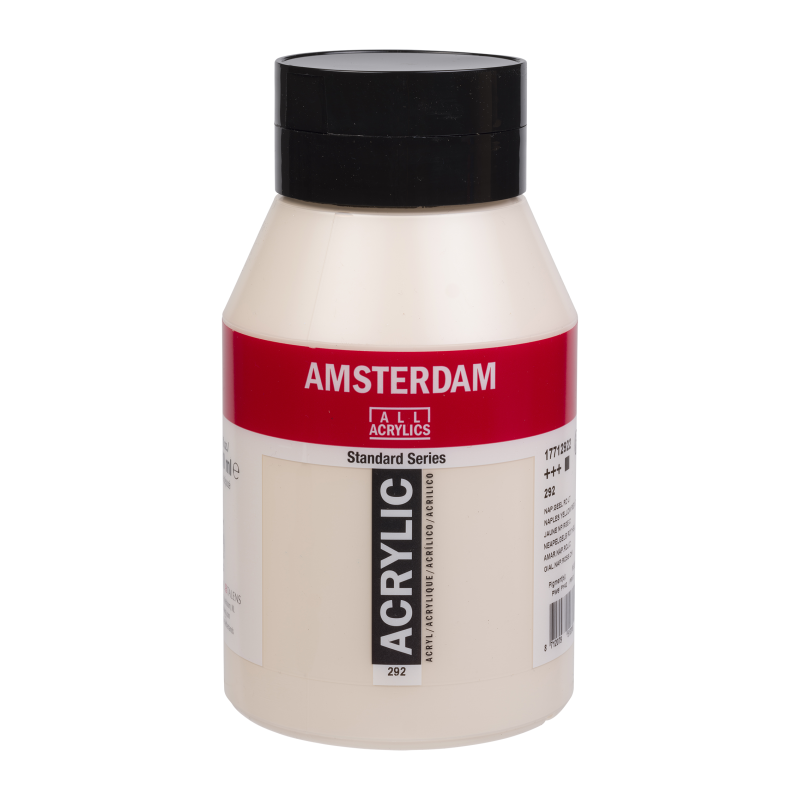 Tinta Acrílica Amsterdam 1 litro 292 Naples yellow red light