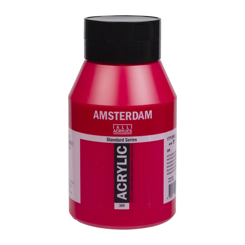 Tinta Acrílica Amsterdam 1 litro 399 Naphthol red deep