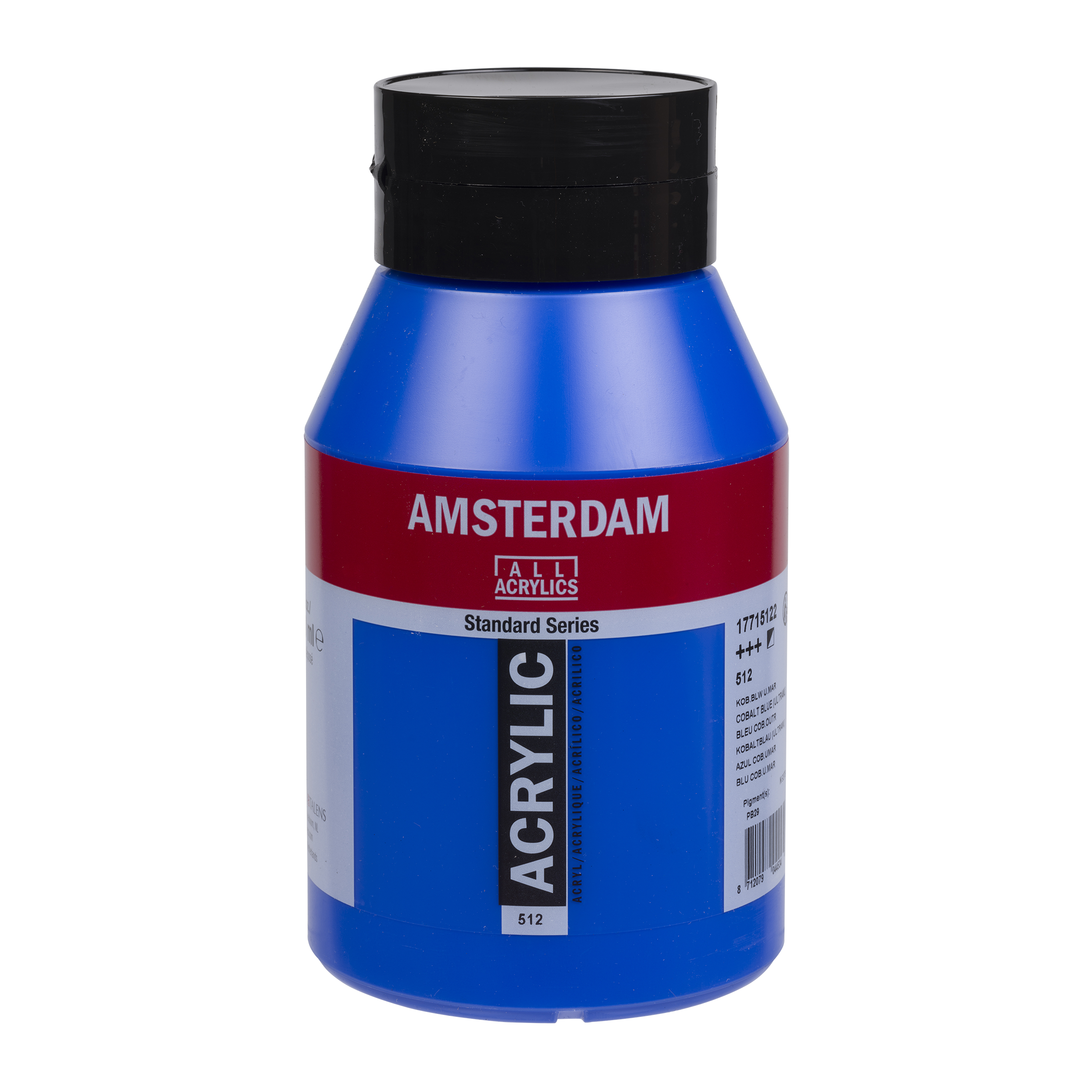 Tinta Acrílica Amsterdam 1 litro 522 Turquoise blue