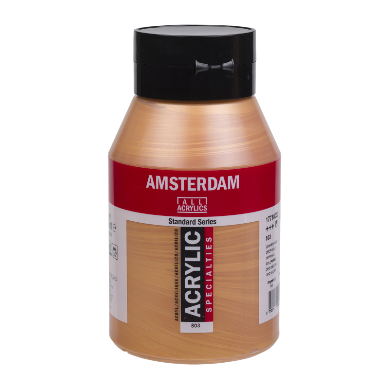 Tinta Acrílica Amsterdam 1 litro 803 Deep gold