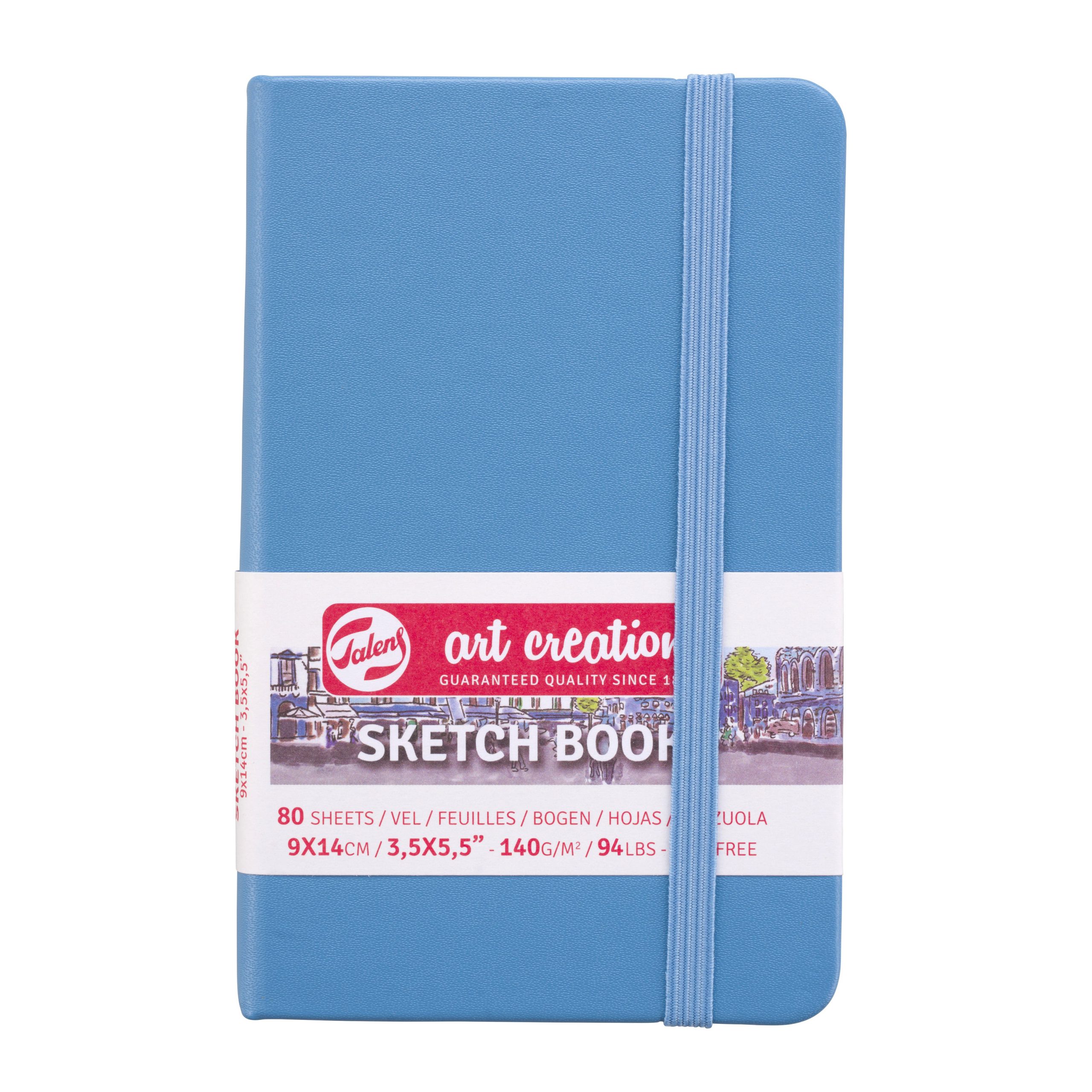 Sketchbook Talens Art Creation 9X14cm 140g 80fls LT Blue